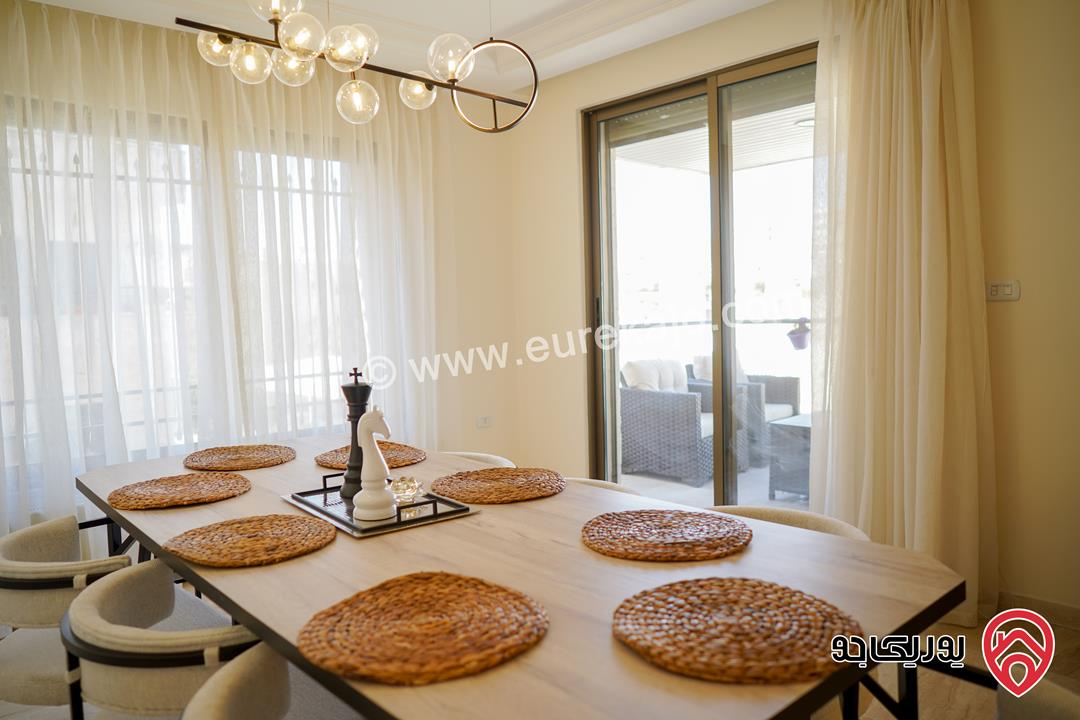 Fabulous Fully Furnished Apartment 205 m2 with Rooftop 80 m2 & Breathtaking Views – For Rent in Amman - Fourth Circle