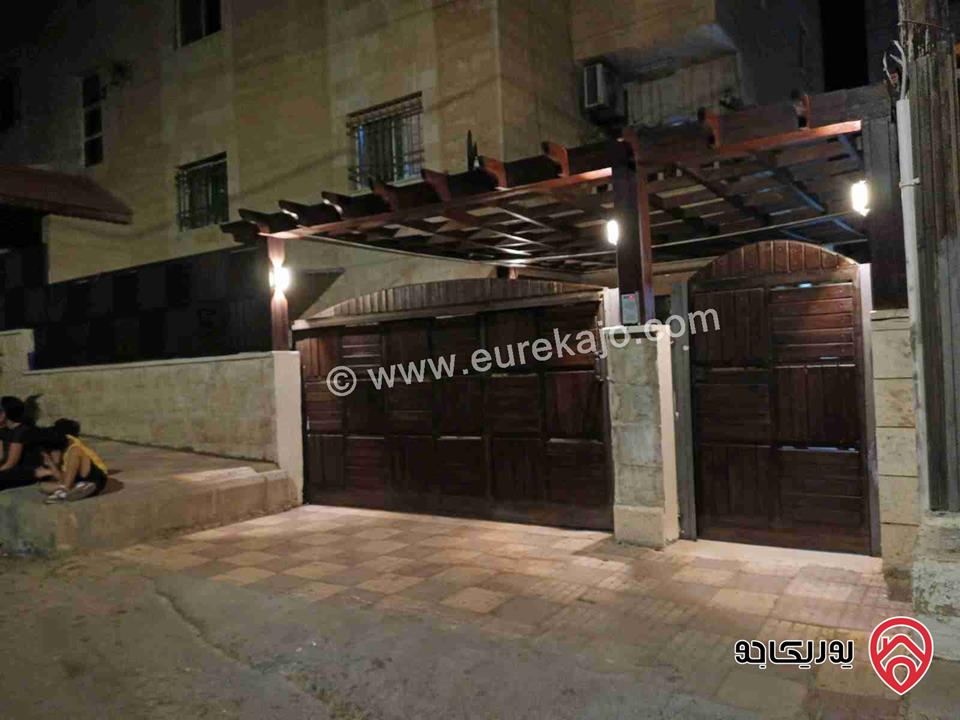 شقة أرضية فخمة مساحة داخلي 140م وخارجي 180متر للبيع في عمان - ضاحية الأقصى
