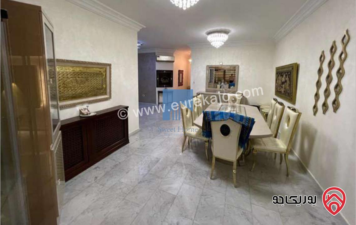 شقة أرضية مميزة مساحة 135م مع حديقة وترسات 100م للبيع في عمان - الصويفية