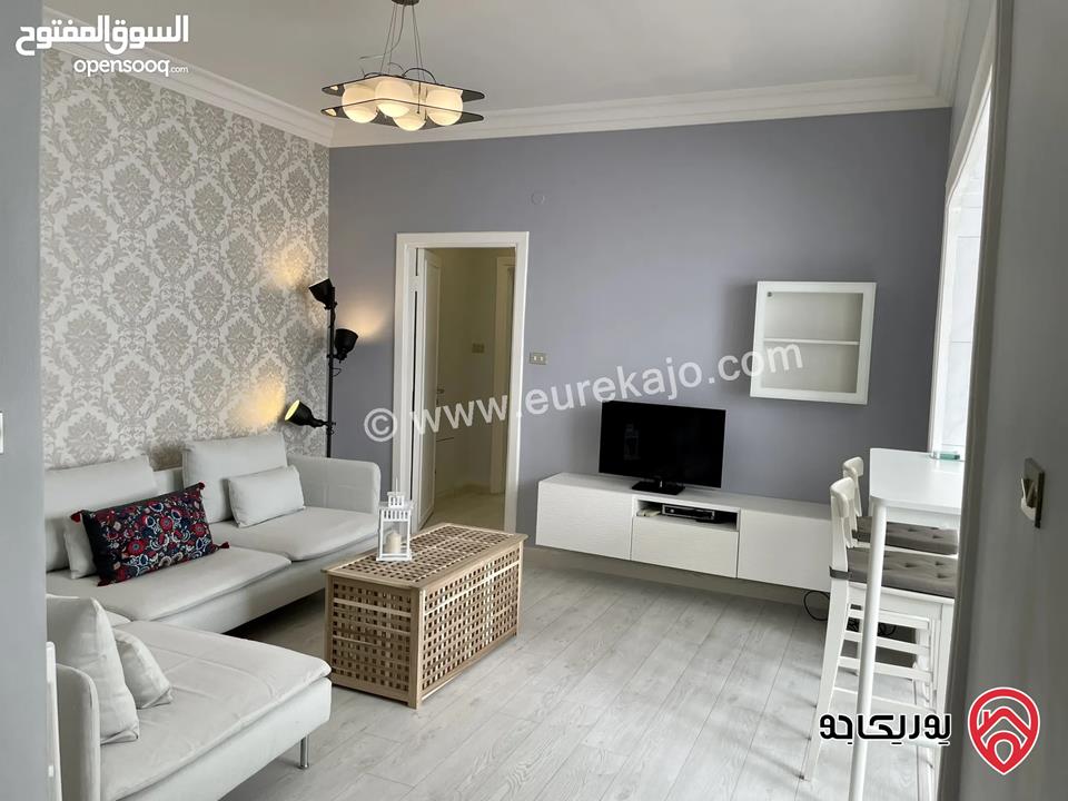 شقة مفروشة مساحة 100م للايجار في عمان - ام اذينة 