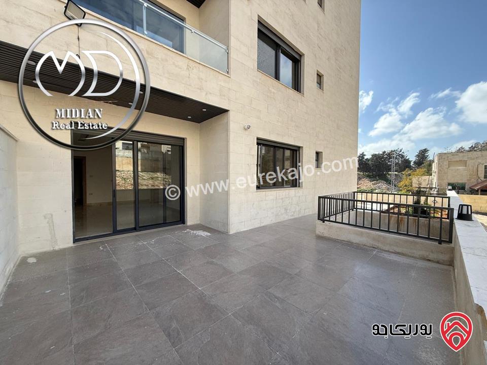 شقق أرضية جديدة للبيع في عمان - دير غبار مساحات 135م & 145م مع تراسات و حدائق تشطيبات وديكورات فاخرة بأسعار مميزة