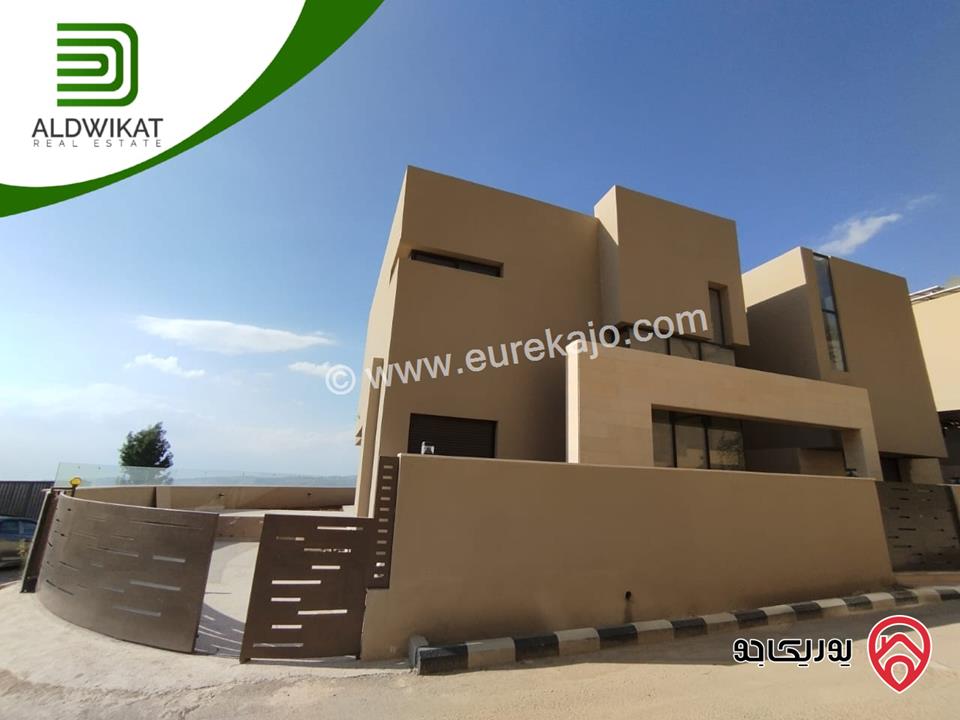 فيلا مستقلة مساحة البناء 530م ومساحة الارض 520م ومساحة الحديقة 200م للبيع في ماحص على حد بدر الجديدة