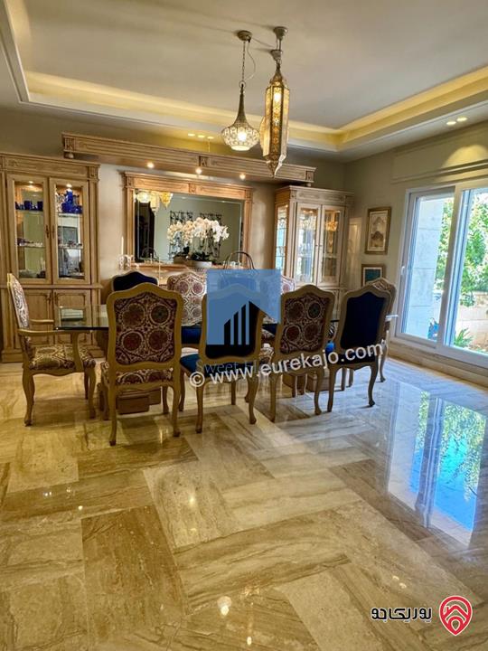 فيلا فاخرة مساحة 750م على ارض 500م للبيع في عمان - دابوق تشطيب سوبر ديلوكس