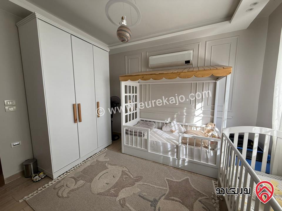 شقة شبه ارضية مساحة 210م داخلي و 180م خارجي لم تسكن للايجار مفروشة في عمان - خلدا