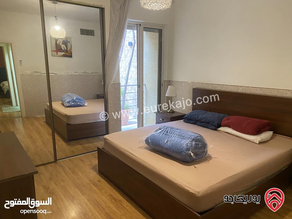 شقة مفروشة أرضية مساحة 96م للايجار في عمان - الدوار الرابع 