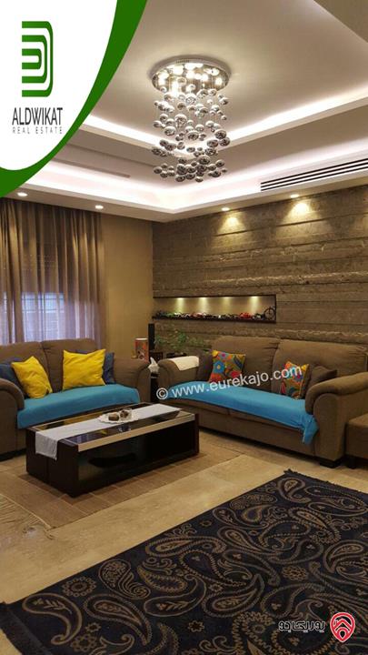 شقة مفروشة طابق اول مساحة البناء 220 م للايجار في عمان - دابوق