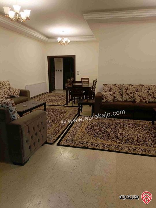 شقة مساحة 200م طابق أرضي للايجار مفروشة في عمان - السابع  