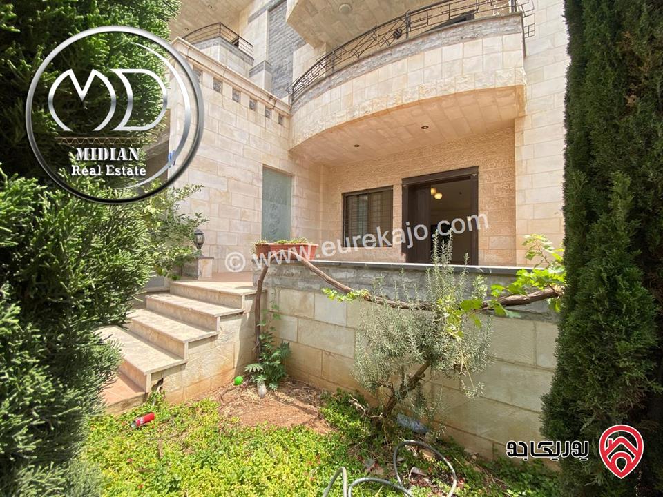 شقة ارضية فارغة للايجار في عمان - ضاحية الامير راشد مساحة 250م مع ترس 70م تشطيبات و ديكورات عصرية بسعر مميز