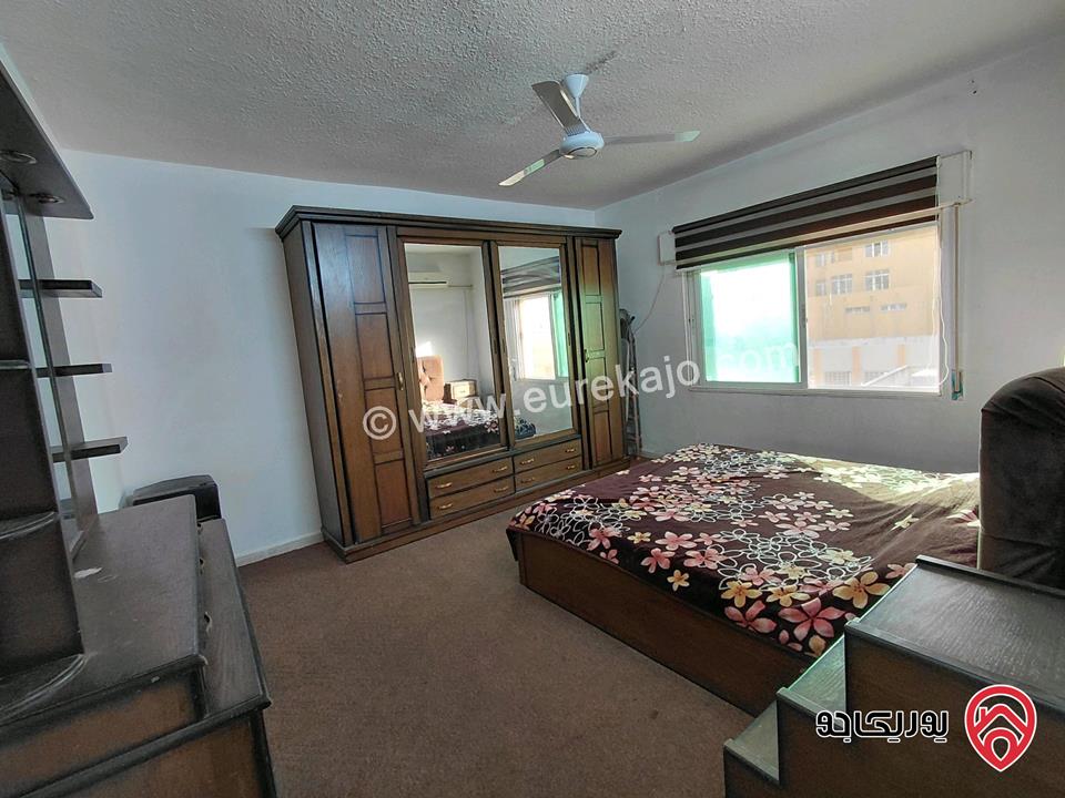 شقة مفروشة ديلوكس مساحة 100م داخلي و 50م خارجي ومدخل مستقل للايجار من المالك في عمان - جبل الحسين 