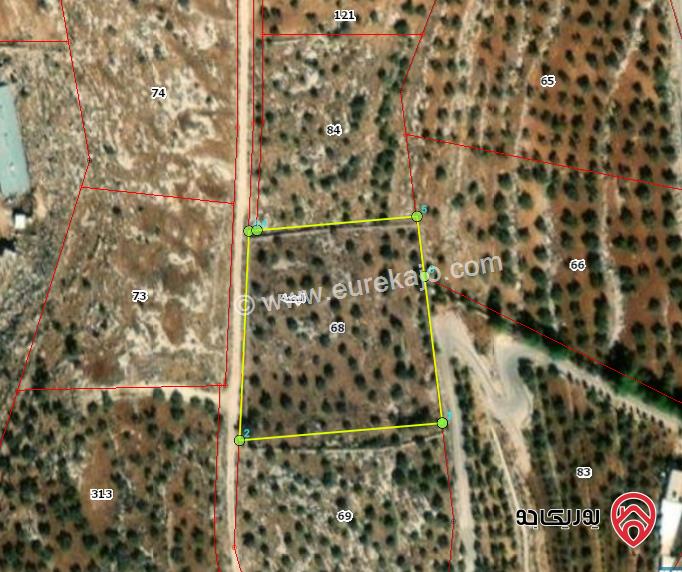 أرض مساحة 5484م للبيع في عمان - بدر الجديدة