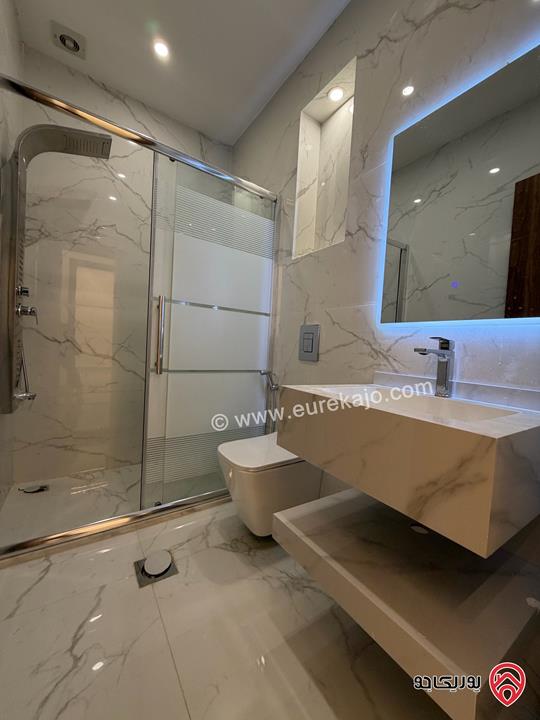 شقة طابق أول مساحة 90 متر داخلي وترس 60 متر للبيع في عمان - ضاحية الياسمين