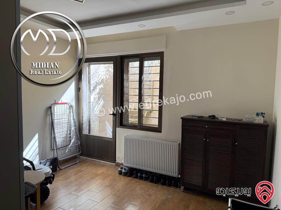 شقة شبه ارضي للبيع في عمان - دابوق مساحة 130م تشطيبات و ديكورات عصرية فاخرة اطلالة جميلة بسعر مميز جداً