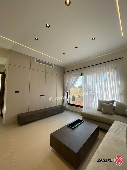 شقة مفروشة جديدة طابق أرضي مساحة 81م للبيع في عمان - الصويفية