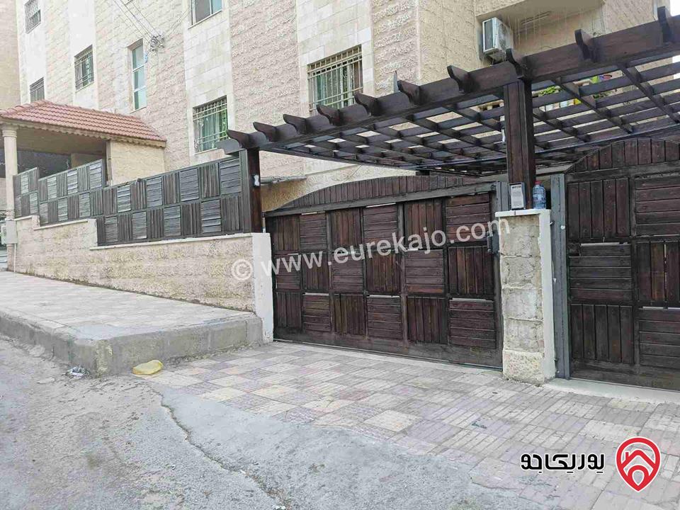 شقة ارضية مساحة 138م داخلي و 180م خارجي للبيع في عمان - ضاحية الاقصى