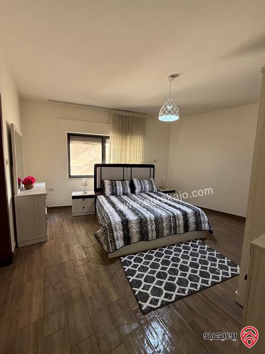 شقة ارضية مفروشة مساحة 120م للايجار في عمان - دير غبار 