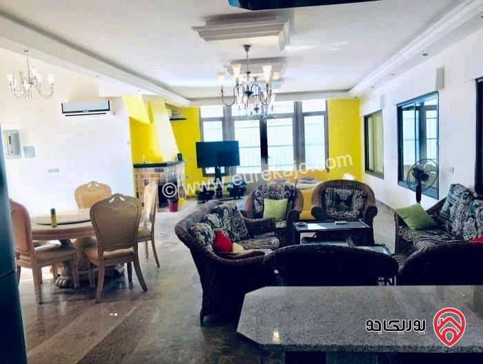 مزرعة وفيلا مفروشة بالكامل مساحة 300م على ارض 2 دونم و 368م للبيع في البحر الميت - جوفة الكفرين