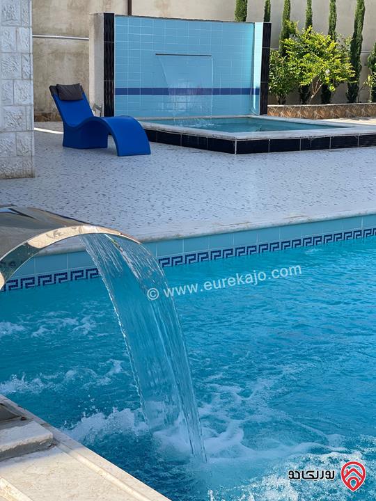 فيلا وشاليه مساحة الأرض 612م والبناء 180م للبيع في الغور اشارة العارضه