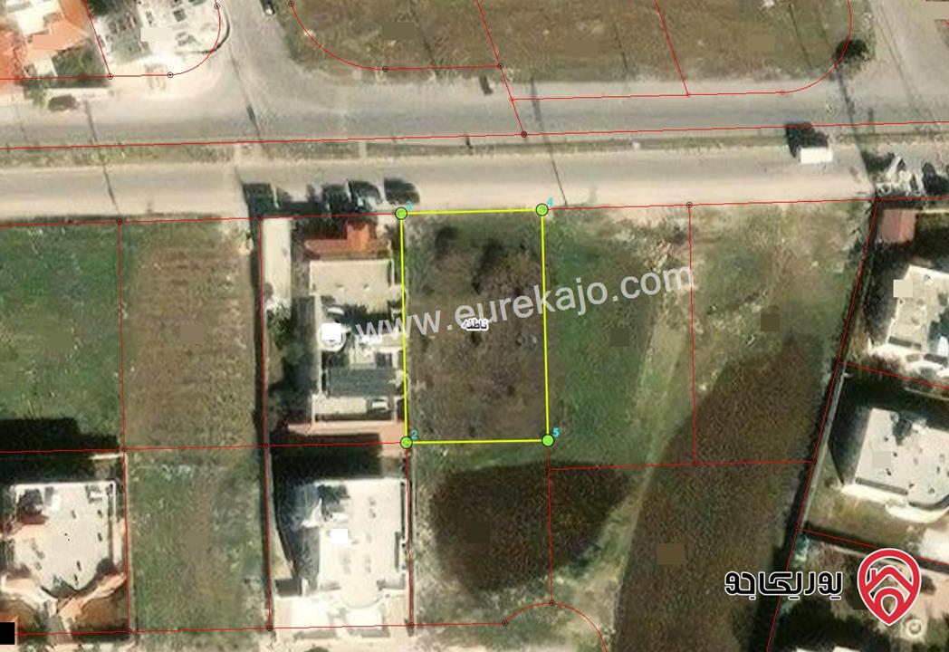 قطعة ارض مساحة 913م للبيع في اربد - ناطفة - قطعة فروخ