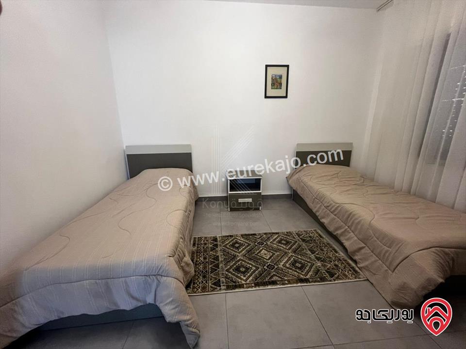 شقة مفروشة مميزة شبه أرضية مساحة 110م للايجار في عمان - عبدون