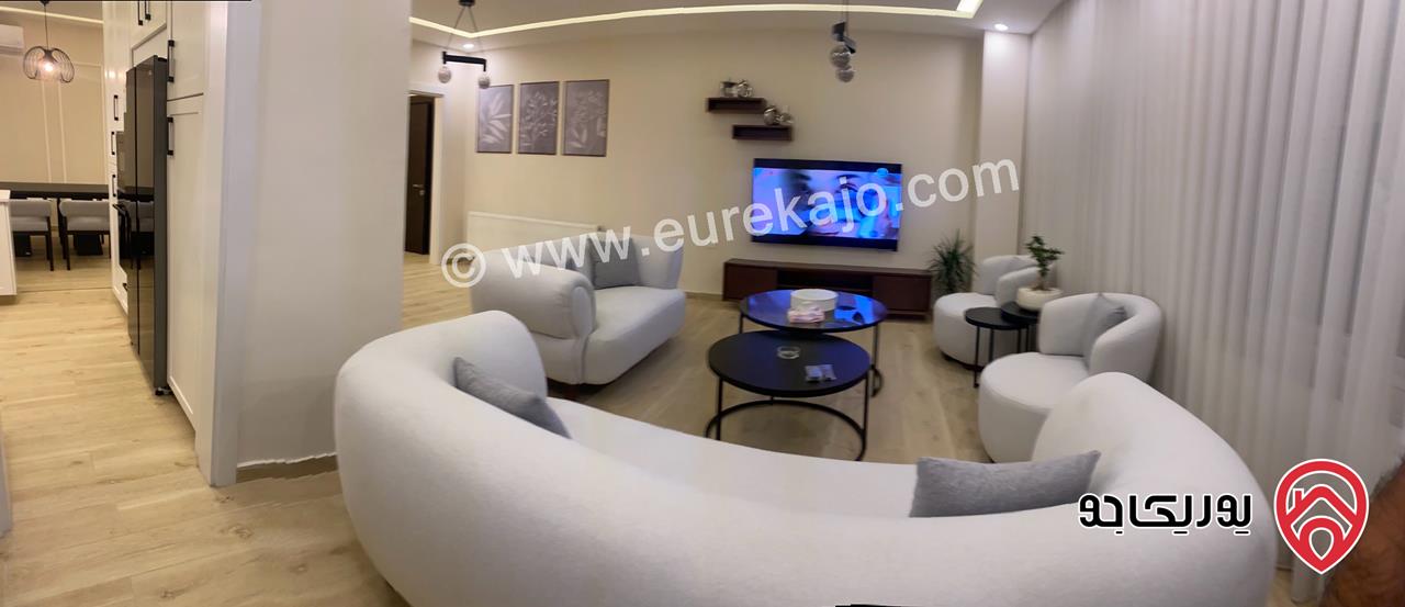 Furnished apartment for rent, 150 square meters, in Amman - Daheyat Al Ameer Rashed Near the Royal Automobile Club