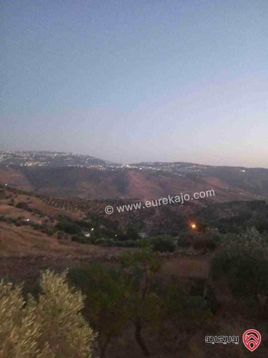 قطعة أرض مساحة 4750م للبيع في جرش - منطقة ساكب الهواية