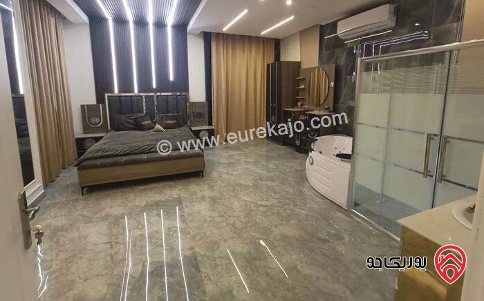 فيلا فاخرة مساحة 330م على أرض 1 دونم مفروشة للايجار في عمان - طريق المطار