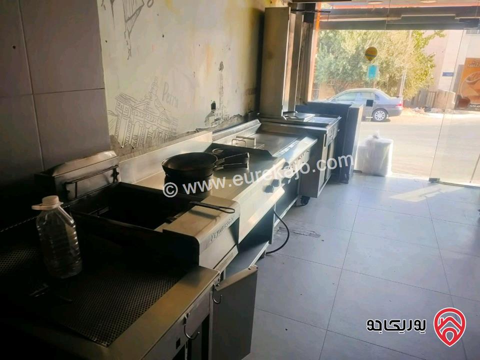 مطعم شاورما مساحة 42م للبيع في عمان - مرج الحمام