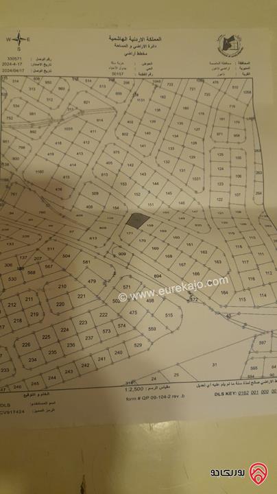 أرض مساحة 1100م للبيع في عمان - ضاحية النخيل