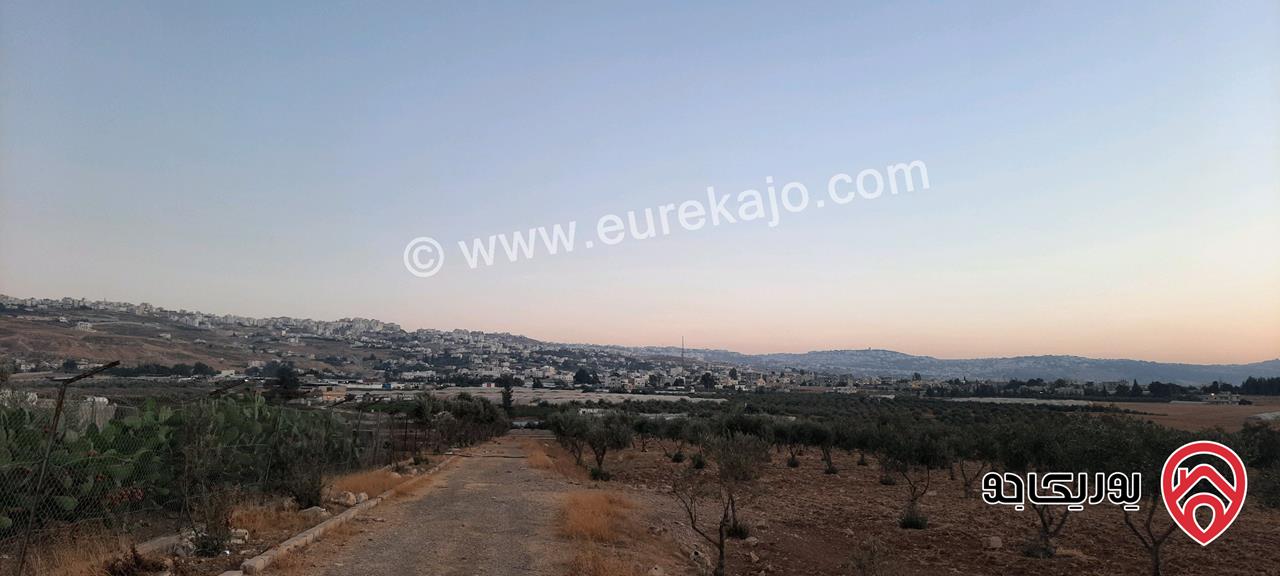 ارض مساحة 10 دونم للبيع من أراضي شمال عمان - موبص بسعر مناسب 