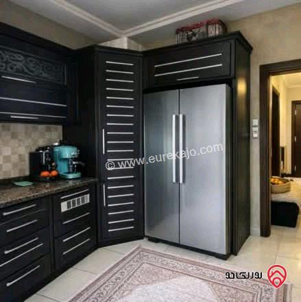 شقة مفروشة شبه ارضي مساحة 165م مع ترس 50م للايجار في عمان - ضاحية النخيل