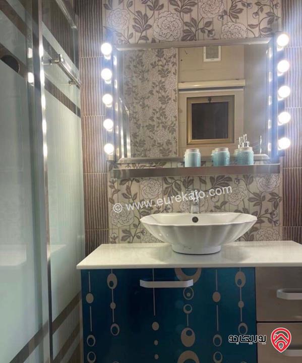 شقة مميزة مشمسة شبه ارضية مساحة 200م داخلي و 150م خارجي للايجار في عمان - خلدا 