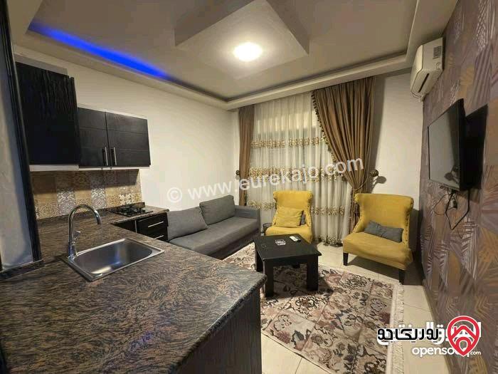 استوديو 45م للإيجار الشهري مفروش في عمان - عبدون