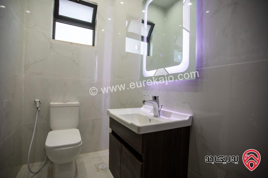 شقة فاخرة أرضية مساحة 185م داخلي و 50م خارجي للبيع في عمان - ابو علندا كاش او اقساط 