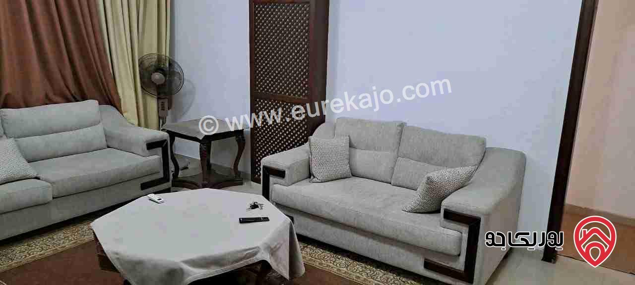 شقة مفروشة مساحة 170م طابق ثالث للايجار في عمان - تلاع العلي 