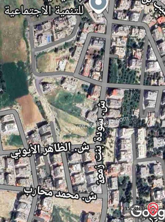 ارض مساحة 1030م للبيع في عمان - خلدا 