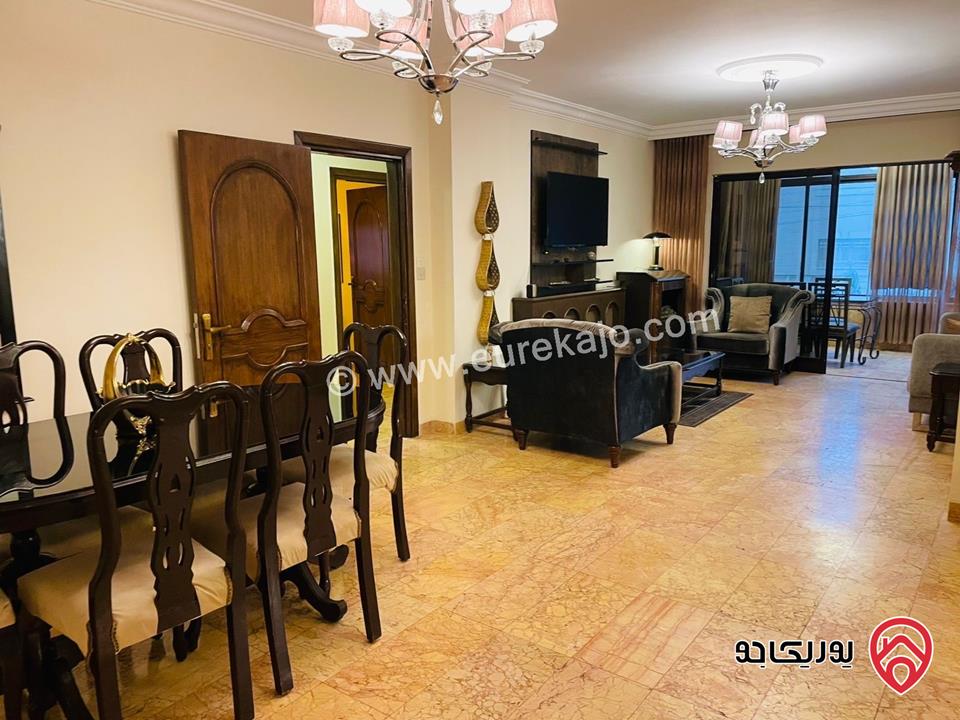 شقة مفروشة طابق اول من فيلا مساحة 150م للايجار مفروشة في عمان - الجبيهة 