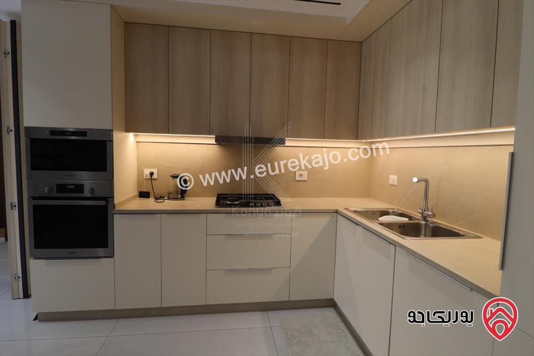 شقة مفروشة مودرن طابق ثالث دوبلكس مساحة 144م للايجار في عمان - دير غبار