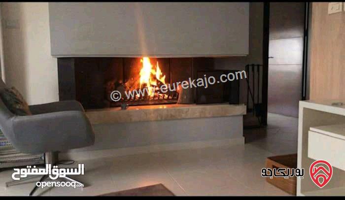 شقة مفروشة مساحة 450م طابق ثالث مع روف للايجار في عمان - طريق المطار 