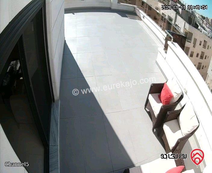 شقة طابق أخير مع روف دوبلكس مساحة 350م للبيع في عمان - خلدا قرب مدارس ساندس 