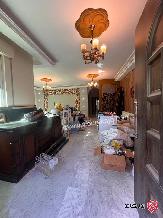 شقة طابق أرضي معلق مساحة 170م للايجار في عمان - عرقوب خلدا 