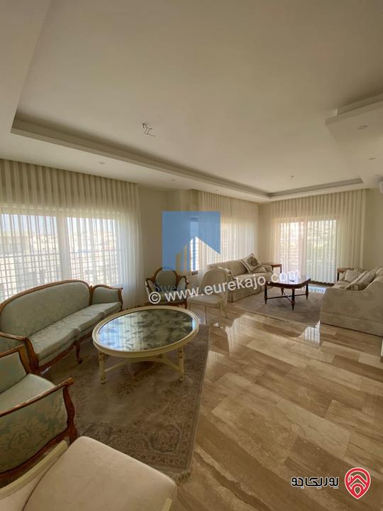 شقة مفروشة فاخرة للبيع في عمان - خلدا - العوجانية خلف السيتي مول طابق ثاني 185م تشطيب سوبر ديلوكس