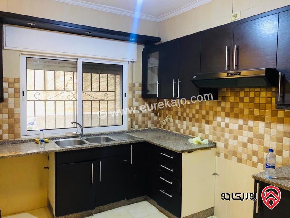 شقة أرضية مساحة 120م للايجار في عمان - أم أذينة