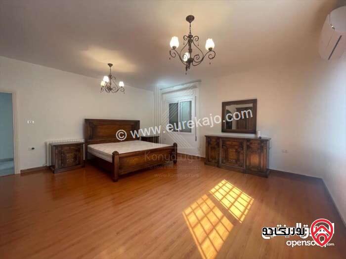 شقة ارضية مساحة 190م داخلي و 100م خارجي للايجار في عمان - خلدا