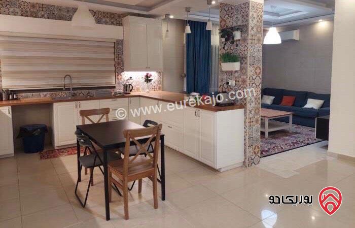 شقة مفروشة طابق أول مساحة 220م للايجار في عمان - مرج الحمام 