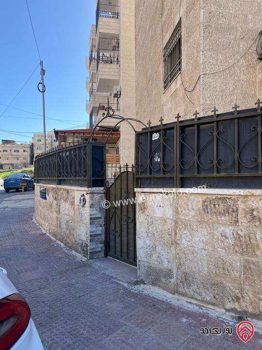 شقة أرضية مساحة 115م داخلي و 85م خارجي للببع في عمان - ضاحية الأمير حسن