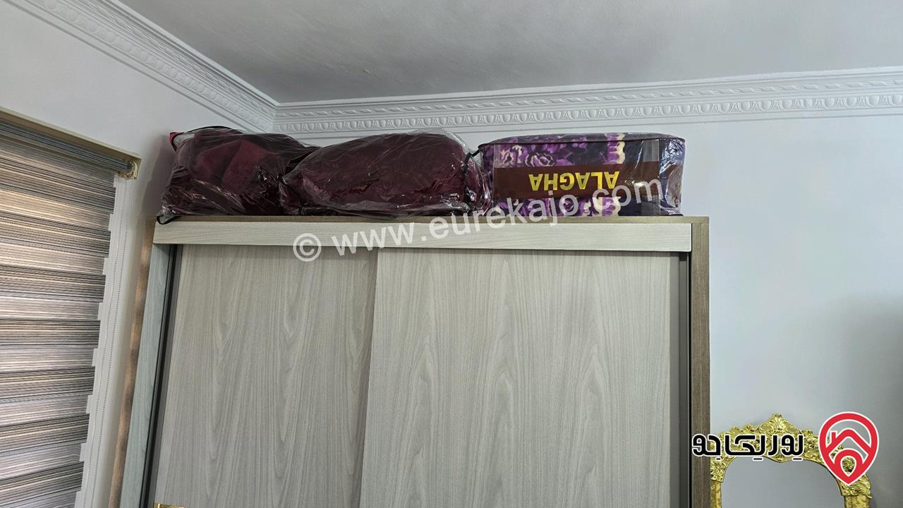 شقة مساحة 70م طابق أول مفروشه للإيجار في اربد - طلوع مسجد علياء التل 