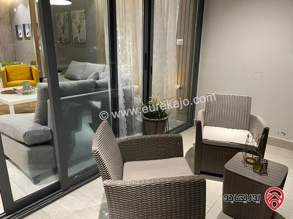 شقة فاخرة مساحة 120م للايجار مفروشة في عمان - عبدون