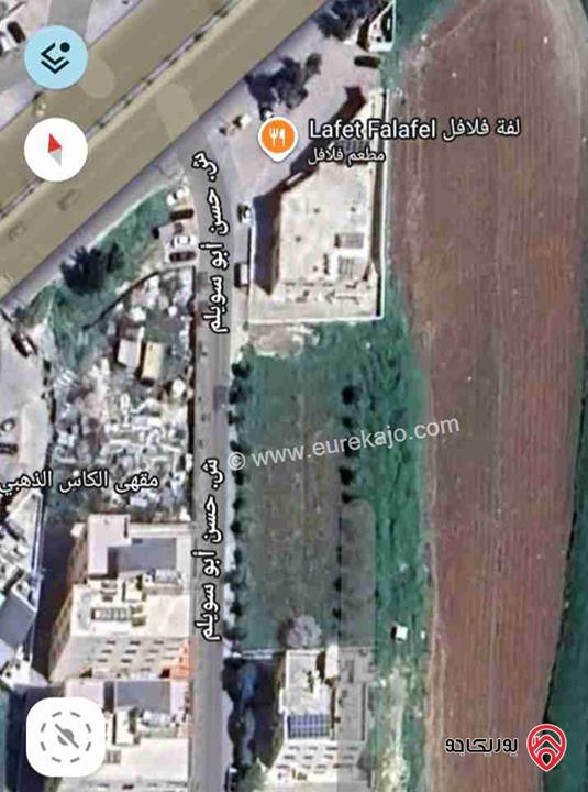 قطعة ارض مساحة 751م للبيع في عمان - منطقة مرج الحمام الغربي البنيات