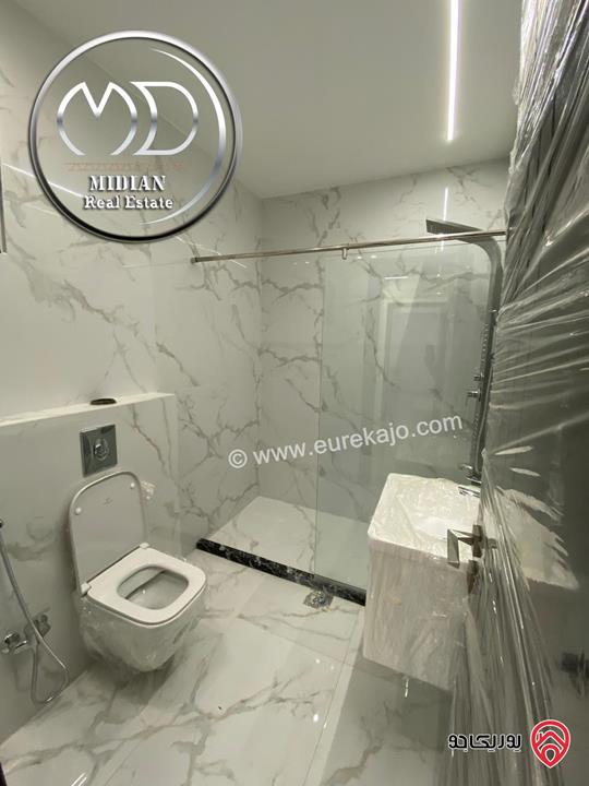 شقة ارضية جديدة فارغة للايجار في عمان - ضاحية الرشيد مساحة 180م مع ترس 30م تشطيبات ديكورات سوبر ديلوكس