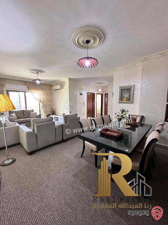 شقة مفروشة مساحة 100م طابق أول للبيع في عمان - الجندويل 